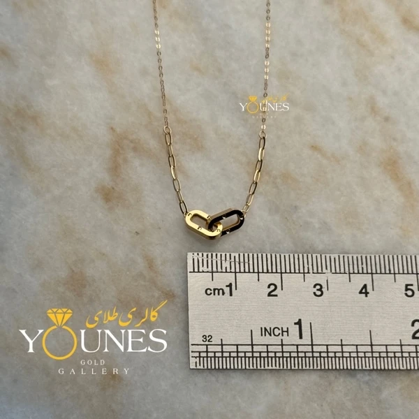 گردنبند طلا زنانه هرمس